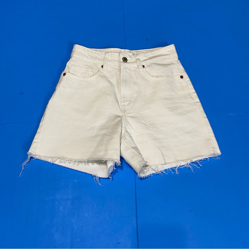 H&M White Denim Shorts